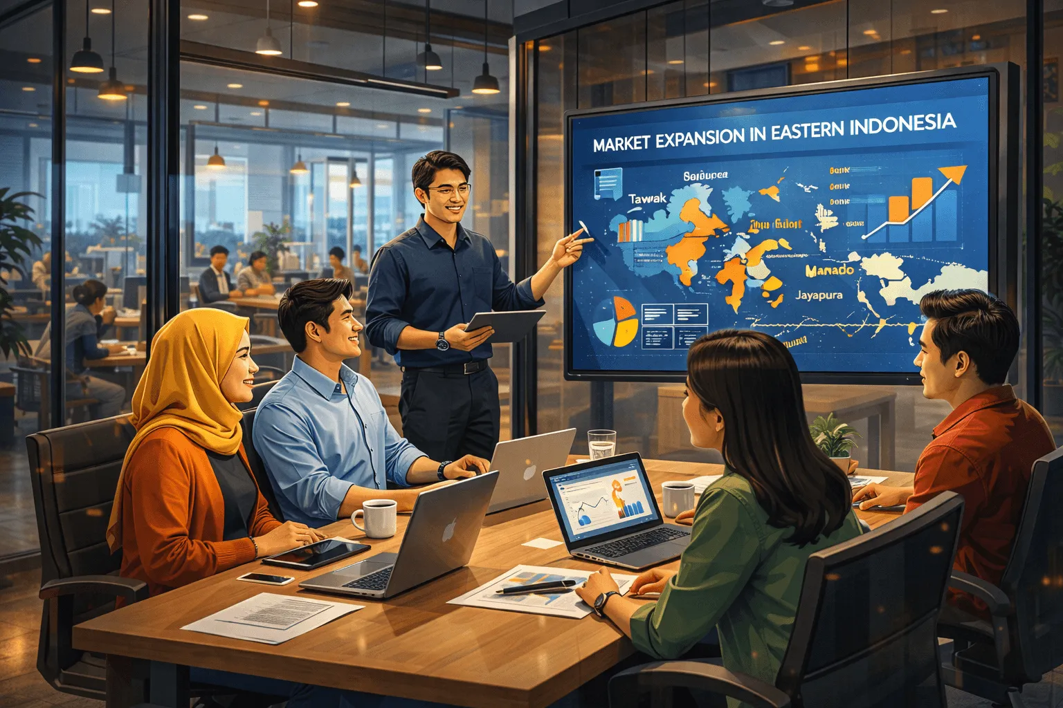 Potensi bisnis startup di Makassar dan kebutuhan coworking space