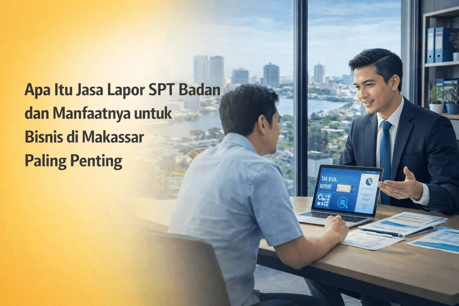 apa itu jasa lapor SPT badan dan manfaatnya untuk bisnis di Makassar